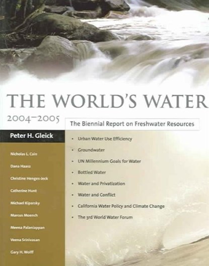 The World's Water 2004-2005, niet bekend - Paperback - 9781559635363