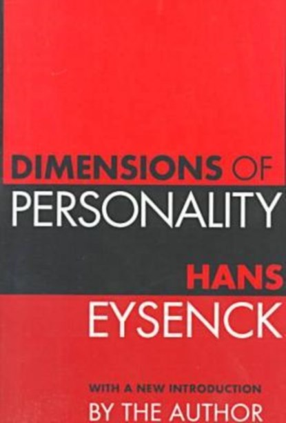 Dimensions of Personality, Hans Eysenck - Paperback - 9781560009856