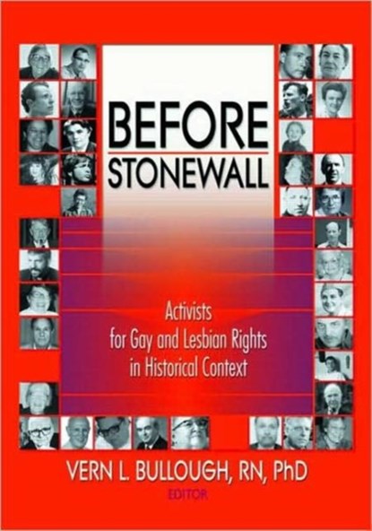 Before Stonewall, Vern L Bullough - Gebonden - 9781560231929