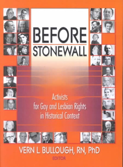 Before Stonewall, Vern L Bullough - Paperback - 9781560231936