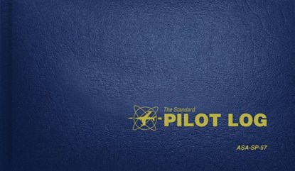 STANDARD PILOT LOG (NAVY BLUE), Asa - Gebonden - 9781560273301