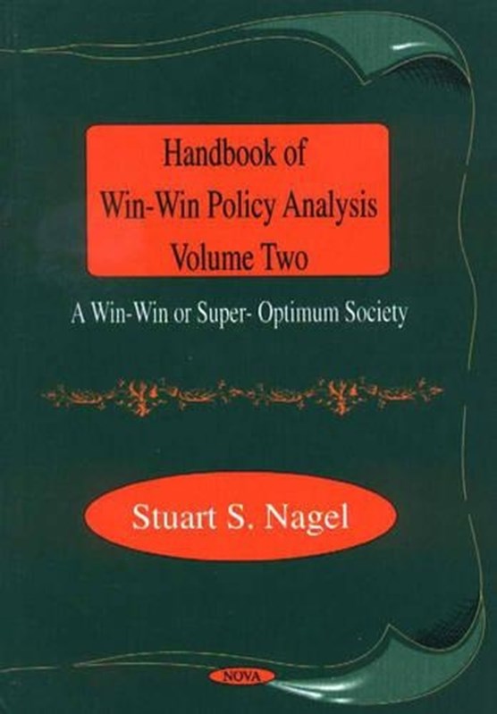 Handbook of Win-Win Policy Analysis, Volume 2