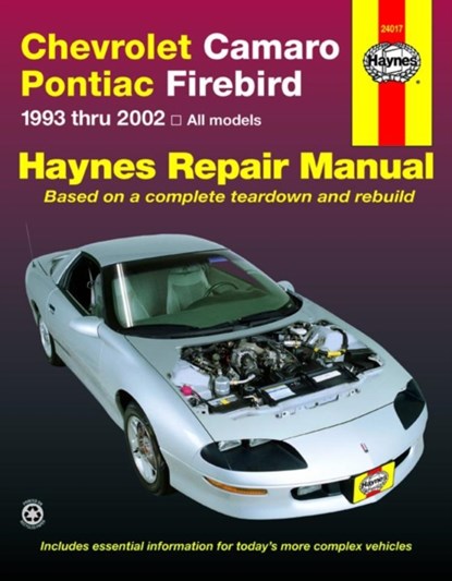 Chevrolet Camaro & Pontiac Firebird (93 - 02), Haynes Publishing - Paperback - 9781563925566