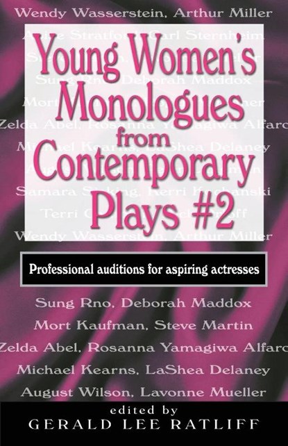 Young Women's Monologues from Contemporary Plays #2, Gerald Lee Ratliff - Paperback - 9781566081535