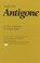 Antigone, Sophocles - Paperback - 9781566632119