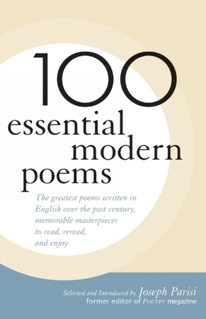 100 Essential Modern Poems, Joseph Parisi - Gebonden - 9781566636124