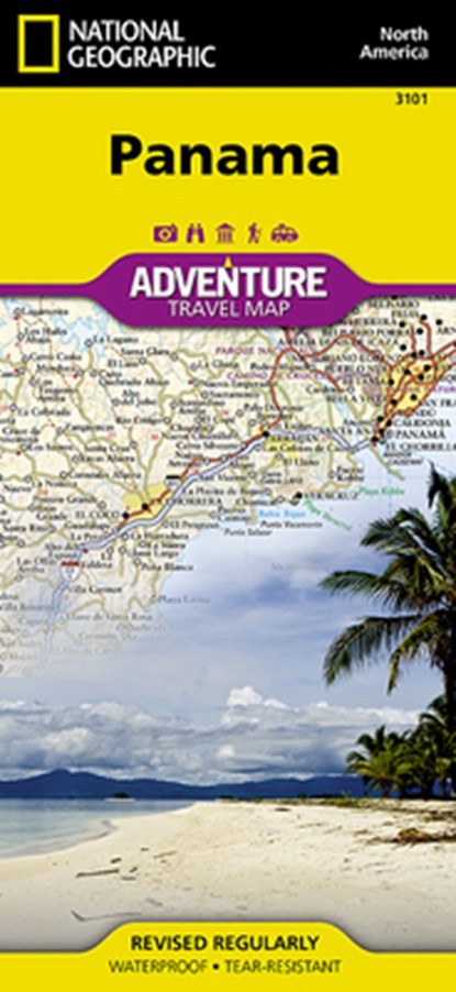 National Geographic Maps - Adventure: Panama Map, National Geographic Maps - Adventure - Gebonden - 9781566952606