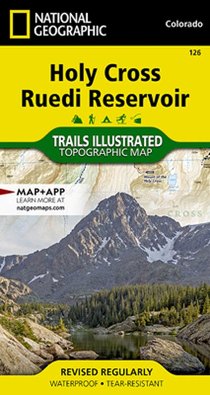 MAP-HOLY CROSS RUEDI RESERVOIR, MAPS,  National Geographic - Gebonden - 9781566952927
