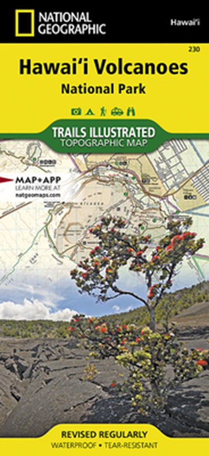MAP-HAWAII VOLCANOES NATL PARK, National Geographic Maps - Trails Illust - Gebonden - 9781566953290