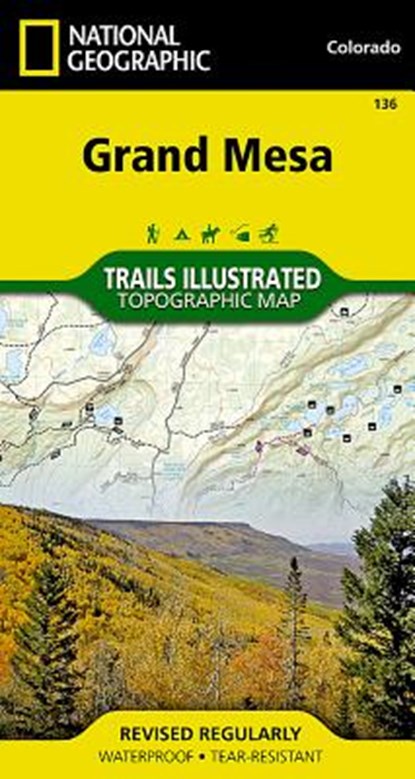 MAP-GRAND MESA 2019/E, MAPS,  National Geographic - Gebonden - 9781566953849