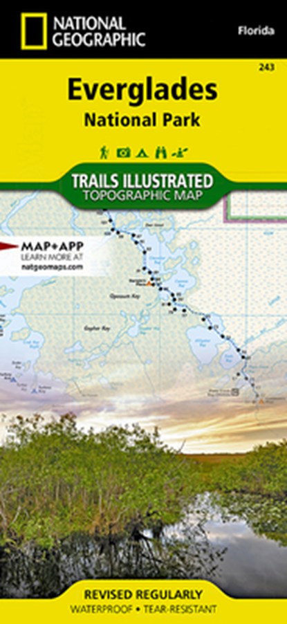 National Geographic Maps: Everglades National Park Map, National Geographic Maps - Gebonden - 9781566954099