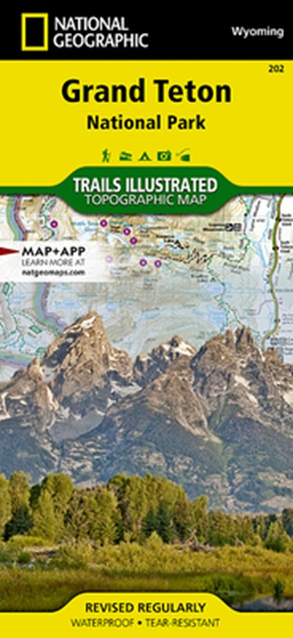 Grand Teton National Park, National Geographic Maps - Gebonden - 9781566954372