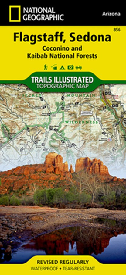 Flagstaff/sedona, Coconino & Kaibab National Forests, National Geographic Maps - Gebonden - 9781566955157