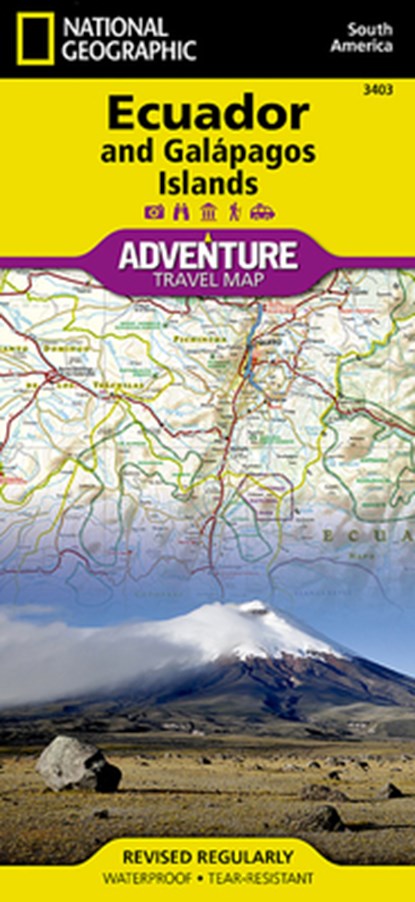 Ecuador And Galapagos Islands, National Geographic Maps - Gebonden - 9781566955478
