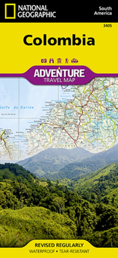 Colombia, National Geographic Maps - Gebonden - 9781566956246