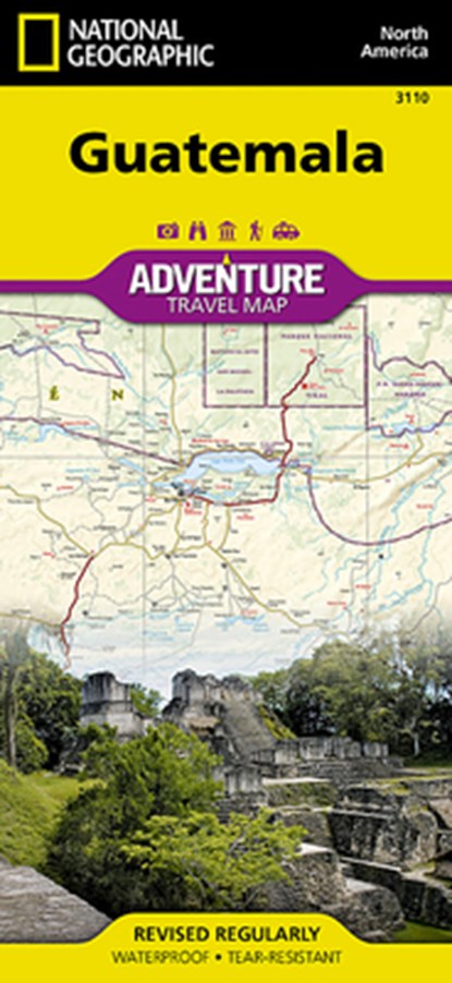 National Geographic Maps: Guatemala Map, National Geographic Maps - Gebonden - 9781566956543