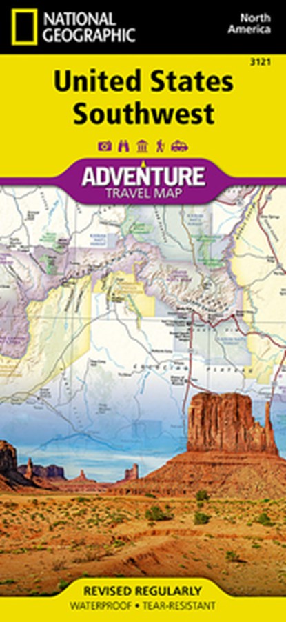 United States, Southwest Adventure Map, National Geographic Maps - Gebonden - 9781566957151