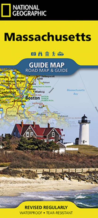 Massachusetts, National Geographic Maps - Gebonden - 9781566957786