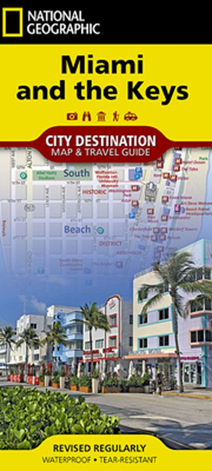 Destination Map: Miami And The Keys, National Geographic Maps - Gebonden - 9781566957830