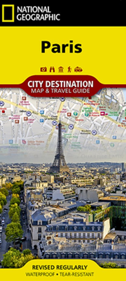Paris Destination Map, National Geographic Maps - Gebonden - 9781566957953