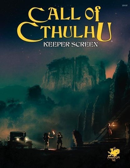 CALL OF CTHULHU KEEPER SCREEN, Sandy Petersen ; Mike Mason ; Paul Fricker - Gebonden - 9781568824109