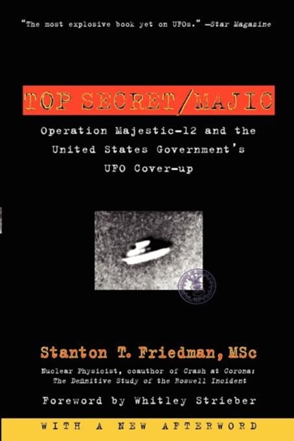 Top Secret/Majic, Stanton Friedman ; Whitley Strieber - Paperback - 9781569243428