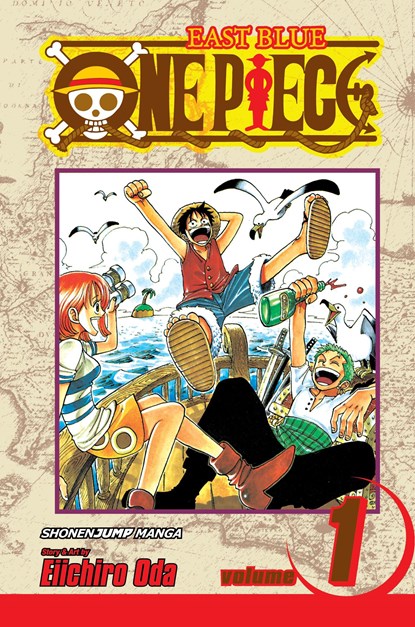 One Piece, Vol. 1, Eiichiro Oda - Paperback - 9781569319017