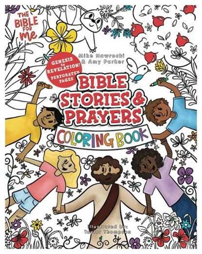 Bible Stories & Prayers Coloring Book: The Bible for Me, Mike Nawrocki - Paperback - 9781571027016