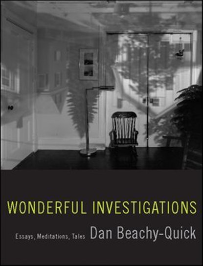 Wonderful Investigations, Dan Beachy-Quick - Ebook - 9781571318411