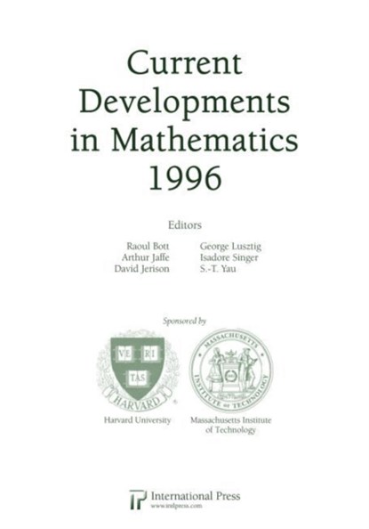 Current Developments In Maths 1996 Vol 2, Harvard - Paperback - 9781571461476