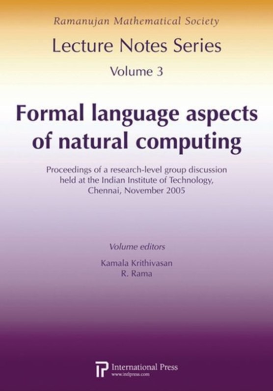 Formal Language Aspects of Natural Computing