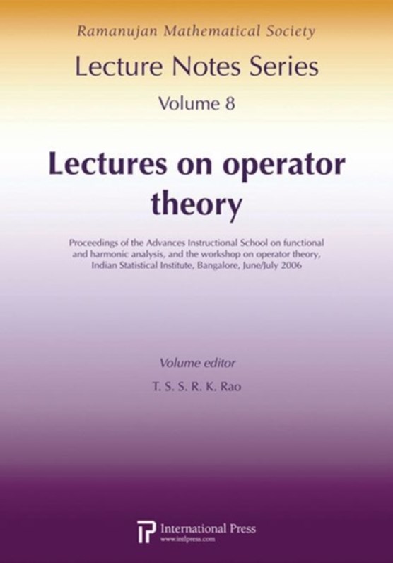 Lectures on Operator Theory