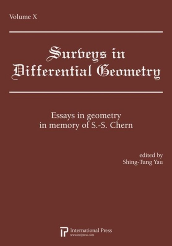Surveys In Differential Geometry, Vol.: Tribute To Professor S-S Chern