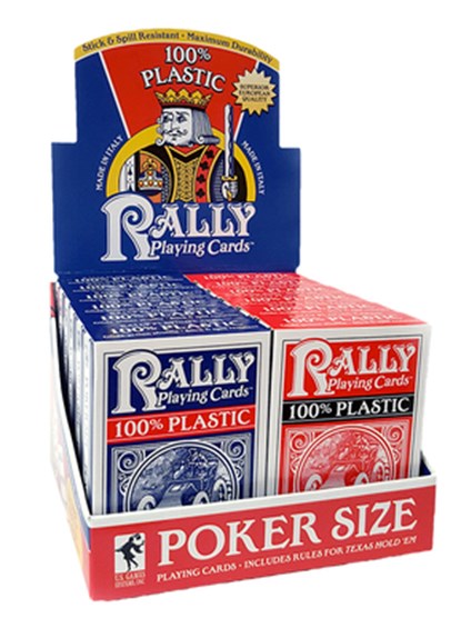 Rally Playing Cards 100% Plastic, U. S. Games Systems - Gebonden - 9781572815124