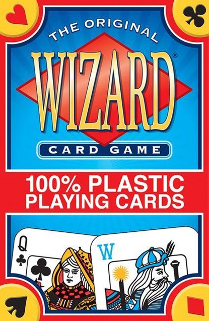 Wizard Card Game 100% Plastic Playing Cards, Ken Fisher - Losbladig - 9781572819016