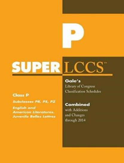 Superlccs 14 Schedule Pr-pz, niet bekend - Paperback - 9781573021722