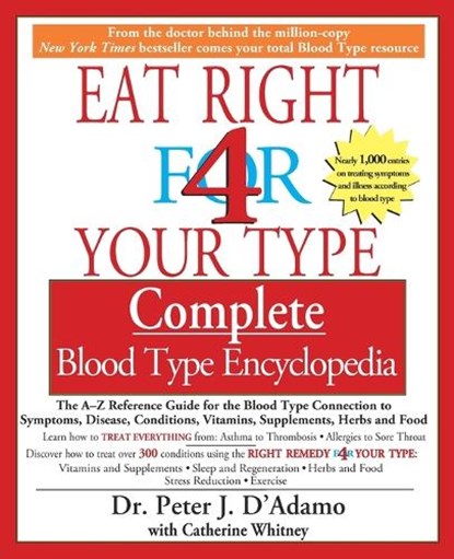 Eat Right for Your Type Comple, Peter D'Adamo - Paperback - 9781573229203