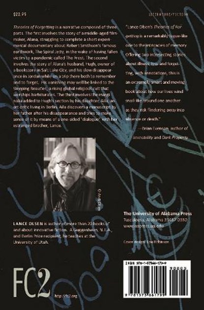 Theories of Forgetting, Lance Olsen - Paperback - 9781573661799