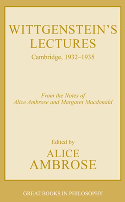 Wittgenstein's Lectures, Ludwig Wittgenstein - Paperback - 9781573928755