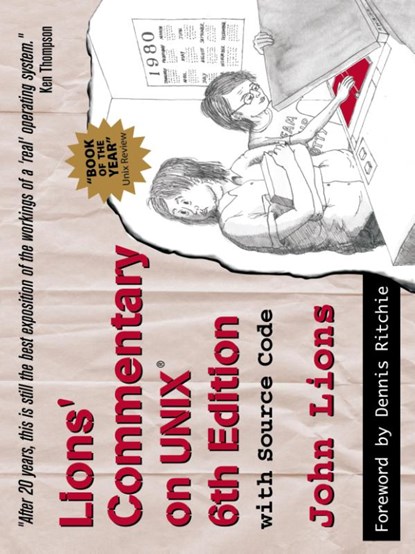 Lion's Commentary on UNIX with Source Code, John Lions - Paperback - 9781573980135