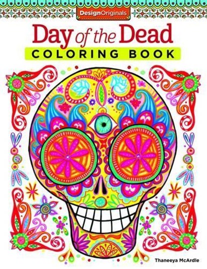 Day of the Dead Coloring Book, Thaneeya McArdle - Paperback - 9781574219616
