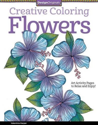 Creative Coloring Flowers, Valentina Harper - Paperback - 9781574219708