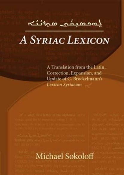 A Syriac Lexicon, Michael Sokoloff - Gebonden - 9781575061801