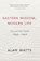 Watts, A: Eastern Wisdom, Modern Life, Alan W. Watts - Paperback - 9781577311805