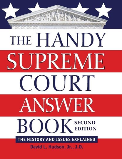 The Handy Supreme Court Answer Book, David L. Hudson - Gebonden - 9781578598236