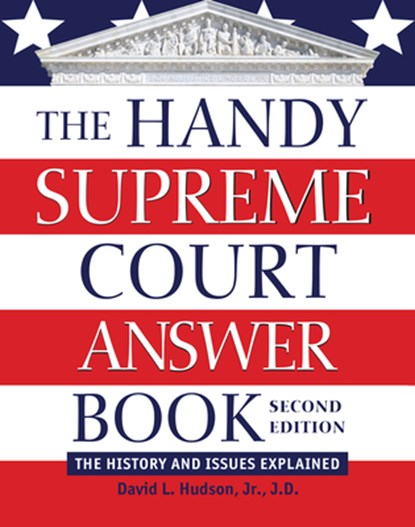 The Handy Supreme Court Answer Book, David L. Hudson - Gebonden - 9781578598236