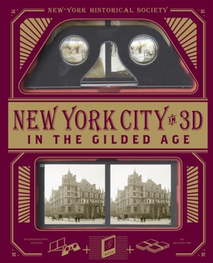 New York City In 3D In The Gilded Age, Esther Crain ; New-York Historical Society - Paperback - 9781579129576