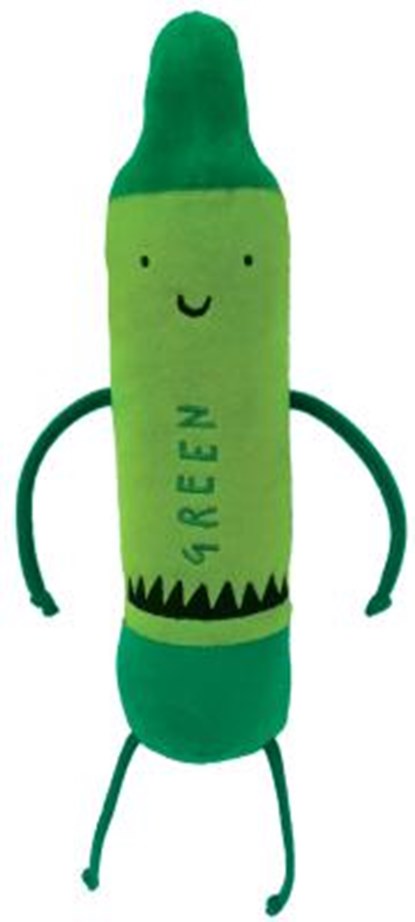 The Day the Crayons Quit Green 12 Plush, Drew Daywalt - Gebonden - 9781579824198