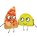 Pizza and Taco Puppet Set: 8.5 & 5, Stephen Shaskan - Gebonden - 9781579825751