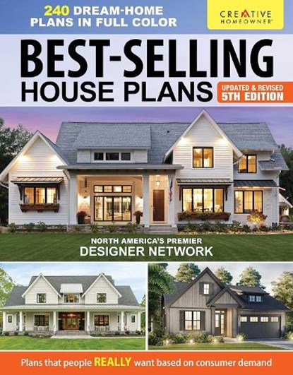 Best-Selling House Plans, Updated & Revised 5th Edition, Design America Inc. - Paperback - 9781580115902
